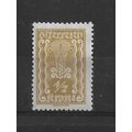 Austria.SG461 1/2k Ear of Corn (Brown).Mounted ...