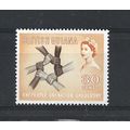 BritishGuiana.SG348 30c Sepia and Yellow-Orange...