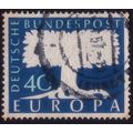 GERMANY 1957 Europa 40pf Sc#772 - USED @M521