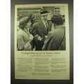 1956 Association of American Railroads Ad - Competition