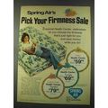 1974 Spring Air Health Center mattresses Ad - F...