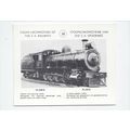 Steam Locomotive of the South African Railways Postcard 34