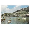 EAST LOOE, CORNWALL used vintage postcard by J....