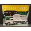 International Model D-35 and DS-35 Trucks Sales...