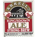 BEER BOTTLE LABEL - ARKELLS BREWERY - KINGSDOWN...