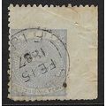 FIJI 1881-90 QV 1d PERF 10 USED SG39 PLUS WIDE ...
