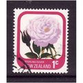 NEW ZEALAND 1975 1c Sterling Silver Rose Sg 108...
