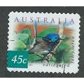 AUS 2001 45c (S/A) 'FLORA AND FAUNA-BIRDS-WREN(...
