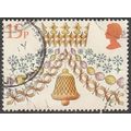 1980 Christmas. 15p Value. Crown, Chains & Bell...