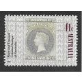 AUS 1990 41c '150TH ANN OF PENNY BLACK' FINE US...