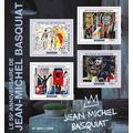 CENTRAL AFRICA 2015 SHEET MNH BASQUIAT ART PAIN...