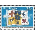 AUSTRALIA, FLAG, Queen Elizabeth II, Royal Stan...