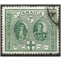 Jamaica 1945 SG135 2d Green Fine Used . ..