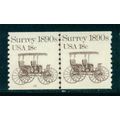 1907 18c Surrey Fine MNH Dry Gum CNP Left 10 W0214
