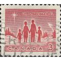 CANADA, CHRISTMAS, family holding hands, red 19...