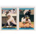 TWO 1992 Donruss Rickey Henderson cards- #193 #...