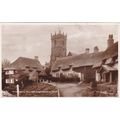 Godshill Village and Church Isle of Wight Postc...
