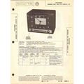 SYLVANIA model 543 593 AM radio receiver clock ...