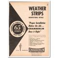 CHAMBERLIN COMPANY 1962 Weather strips windows ...