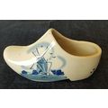 Delft Handpainted Dutch Shoe Planter - 5"