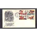 FDC Art Craft C109-C112 35c Olympians (Cachet-U...