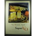 1949 Seagram's V.O. Whisky Ad - Very Obviously....