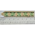 Vintage bookmark made from a strip of wallpaper...
