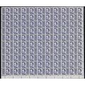Francis Parkman Sheet of 100 - 3 Cent Postage S...