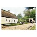 ptc0877 - Owston Ferry , Old Thatched Cottage ,...