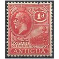 Anigua 1921 SG63 1d Carmine-Red Mounted Mint ..