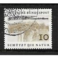 GERMANY 1969 NATURE PROTECTION 10pf LAKESIDE LA...