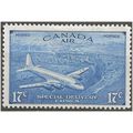 Canada 1946 S16 17c Ultramarine AIR Special Del...