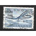 FINLAND 1958 45M BLUE AIR CONVAIR CV 340 OVER L...