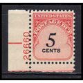 J93 5c Postage Due Fine MNH P#S LL 26660 W2330