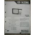 Sony KV-1420ME Service manual