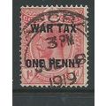 gold coast stamps sg 85 war tax used sg 85
