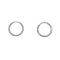 Pair of 925 Sterling Silver 16mm x 1mm Endless ...