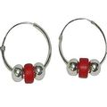 Sterling Silver Colored Tablet Bead 20mm Endles...