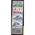 Sweden Stamps Scott #1248 To 1252, Mint Never H...