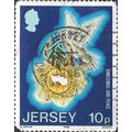 JERSEY, CHRISTMAS, Peace, Dove, blue 1986, 10p, #3