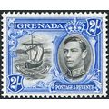 Grenada 1941 2s black & ultramarine Perf 13½x12...