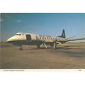 Euroair Transport Vickers Viscount 807 Civil Aviation Postcard (A18847)