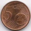Austria : 5 Euro Cent 2017