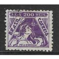 BRAZIL 1933 INDUSTRY AND CULTURE 200R VIOLET FA...