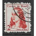 BRAZIL1967 PERSONALITIES 2cts RED MARILIDE DIRC...