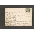 Genealogy Postcard Miss L Message Trevena North...