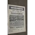 1971 Rugby Football League programme - Widnes v...