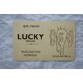 1986 QSL Card Lucky Ernie, Watlington, Norfolk