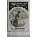 1971 programme Manchester City v. Newcastle United