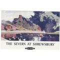 RAIL ADVERISING BRITISH RAILWAYS THE SEVERN AT ...